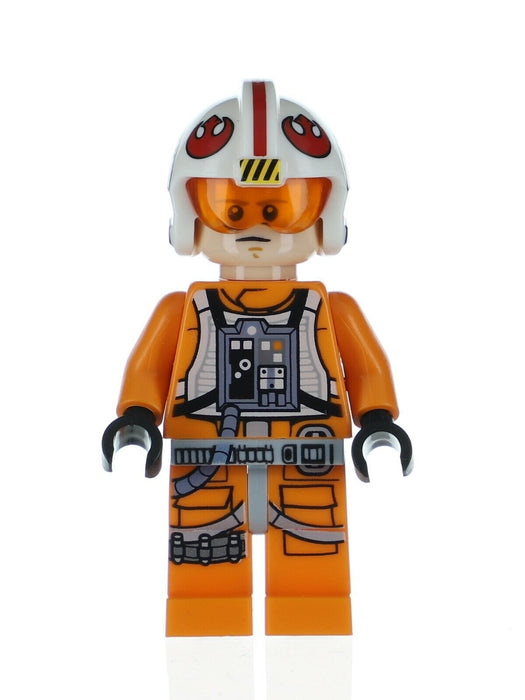 Lego Luke Skywalker 75218 Pilot, Dual Molded Helmet Star Wars Minifigure