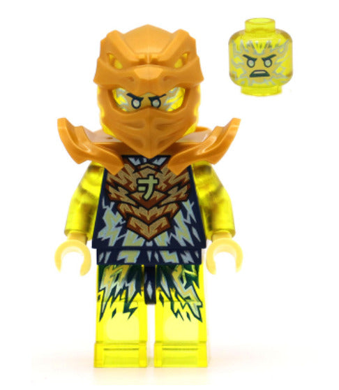 Lego Jay (Golden Dragon) b22njo07nl without Wings Crystalized NINJAGO Minifigure