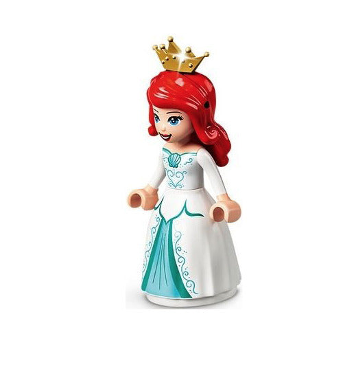 Lego Ariel 43191 White Dress, Crown Disney Princess Minifigure