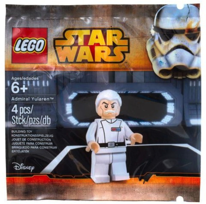 Lego Admiral (Colonel) Wullf Yularen Polybag Star Wars Minifigure New Sealed