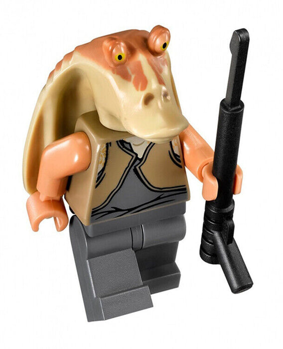 Lego Jar Jar Binks 75080 9499 7929 Printed Head Star Wars Minifigure