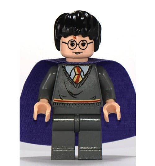 Lego Harry Potter 4751 Violet Cape, Gryffindor Stripe Torso Minifigure