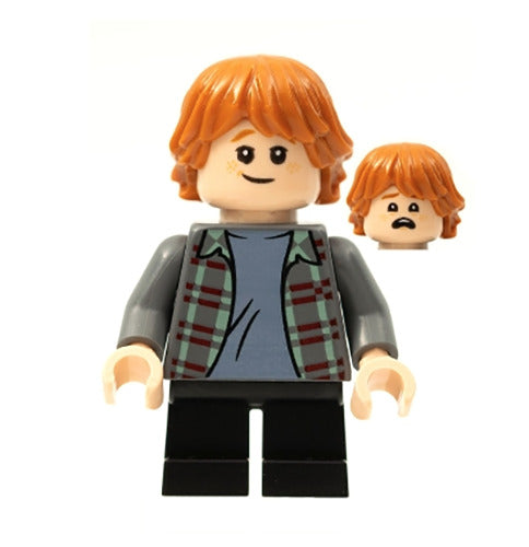 Lego Ron Weasley 76392 Plaid Shirt Harry Potter Minifigure