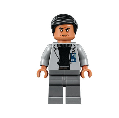 Lego Dr. Wu 75927 Suspicious Frown Jurassic World Minifigure