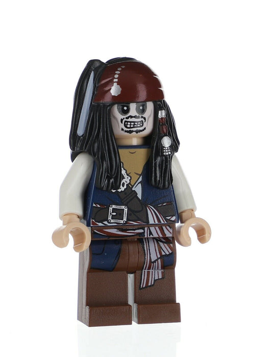 Lego Captain Jack Sparrow Skeleton 4181 Pirates of the Caribbean Minifigure