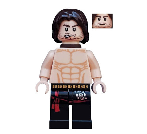 Lego Dastan 7570 Shirtless Scabbard Ostrich Race Prince of Persia Minifigure