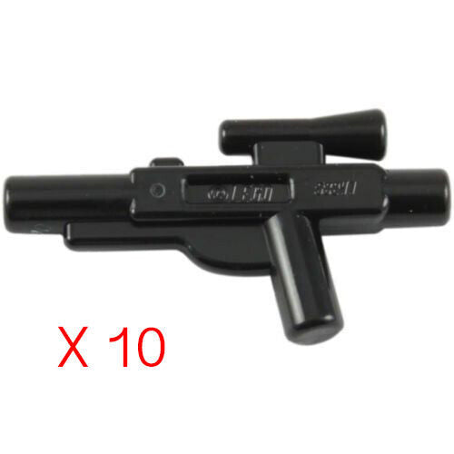 LEGO Star Wars Lot of 10 Medium Blasters Short Rifle Accessories Weapons
