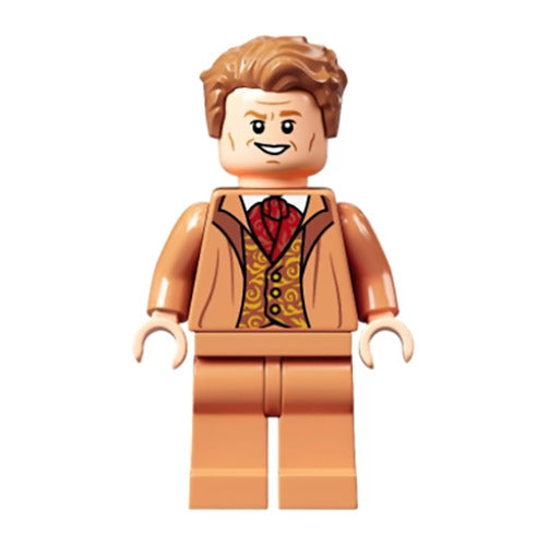 Lego Professor Gilderoy Lockhart 76389 Nougat Torso Harry Potter Minifigure