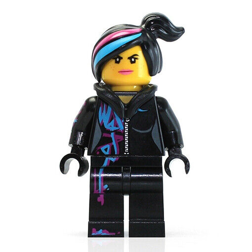 Lego Wyldstyle 70810 70808 70803 Hood Folded Down The LEGO Movie Minifigure
