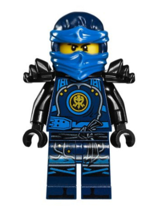 Lego Jay 70626 Hands of Time, Black Armor Ninjago Minifigure