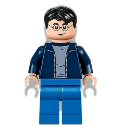 Lego Harry Potter 76408 Dark Blue Open Jacket Blue Legs Harry Potter Minifigure