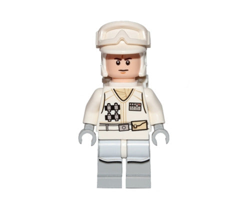 Lego Hoth Rebel Trooper 75098 75138 White Uniform Star Wars Minifigure