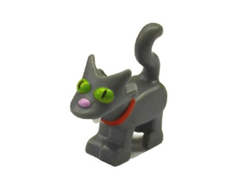 Lego Dark Bluish Gray Cat The Simpsons (Snowball II) Animal Minifigure