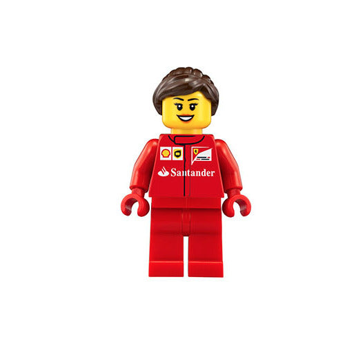 Lego Ferrari Pit Crew Member 5 75913 Female Speed Champions Minifigure
