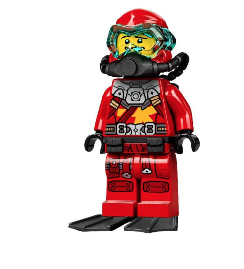 Lego Kai 71756 71755 Scuba Gear Seabound Ninjago Minifigure