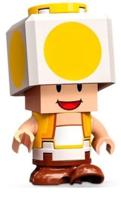 Lego Yellow Toad 71403 Super Mario Minifigure