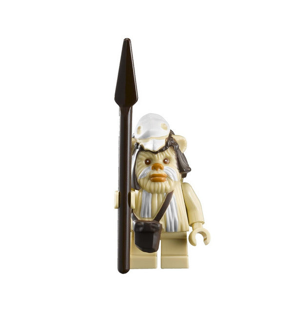 Lego Ewok Logray 7956 10236 Ewok Attack Village Star Wars Minifigure