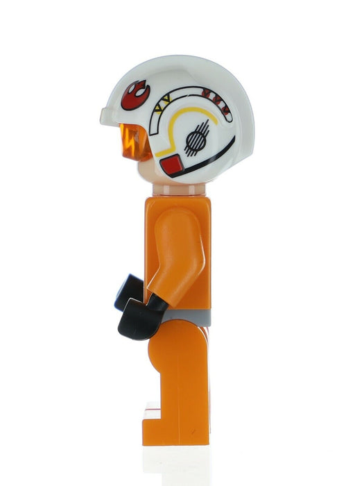 Lego Luke Skywalker 75218 Pilot, Dual Molded Helmet Star Wars Minifigure