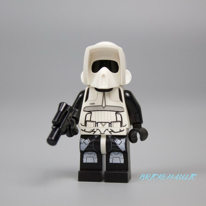 Lego Scout Trooper 10236 75023 Black Legs Episode 4/5/6 Star Wars Minifigure