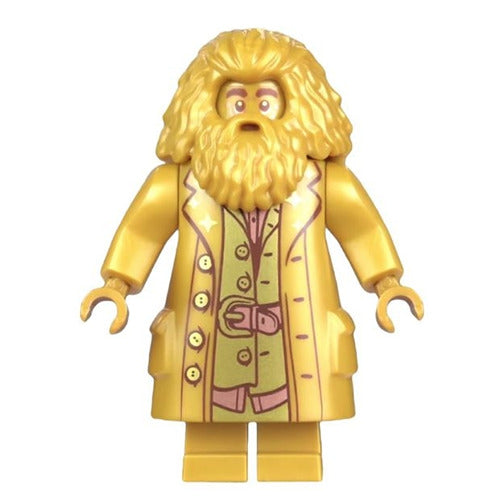 Lego Rebeus Hagrid 76391 20th Anniversary Pearl Gold Harry Potter Minifigure