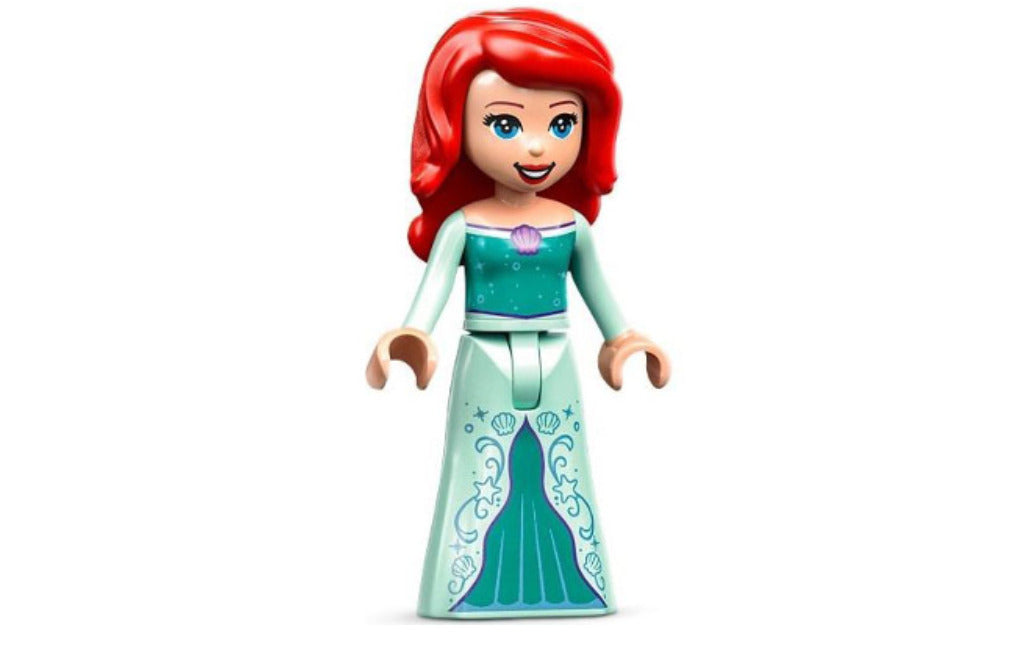 Lego Ariel 43205 Light Aqua Dress with Stars Disney Princess Minifigure