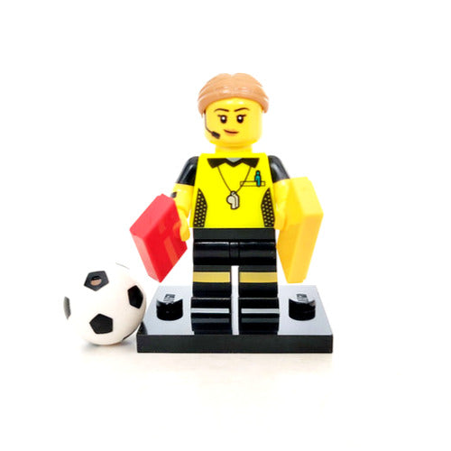 Lego Football Referee 71037 Collectible Series 24 Minifigure