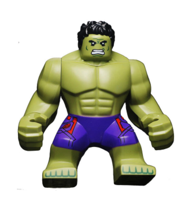 Lego Hulk 76031 76041 Big Figure Purple Pants Super Heroes Avengers Minifigure