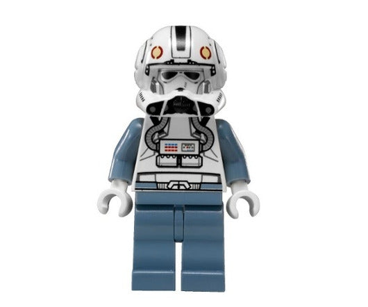 Lego Clone Pilot 8096 Open Helmet and White Head Episode 3 Star Wars Minifigure