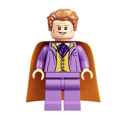 Lego Gilderoy Lockhart 75978 Medium Lavender Torso Harry Potter Minifigure