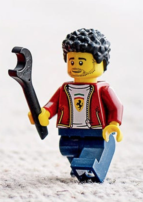 Lego Ferrari F8 Tributo Driver 76895 Speed Champions Minifigure