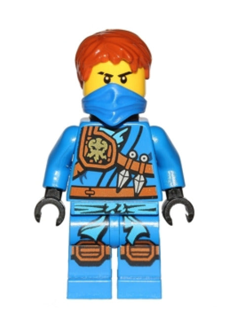 Lego Jay Bandana and Scabbard 891615 Tournament of Elements Ninjago Minifigure