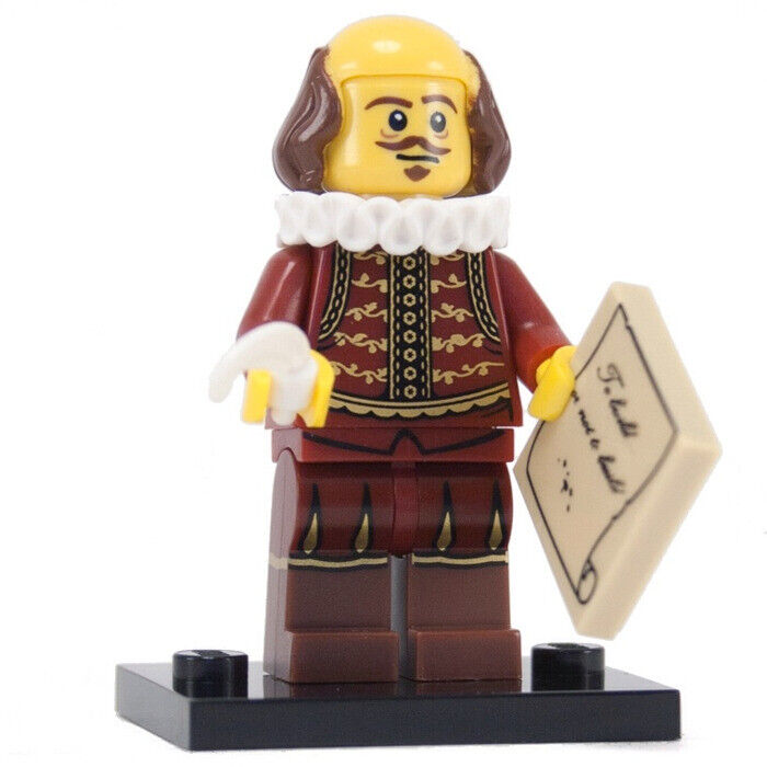 Lego William Shakespeare 71004 The LEGO Movie Collectible Minifigure
