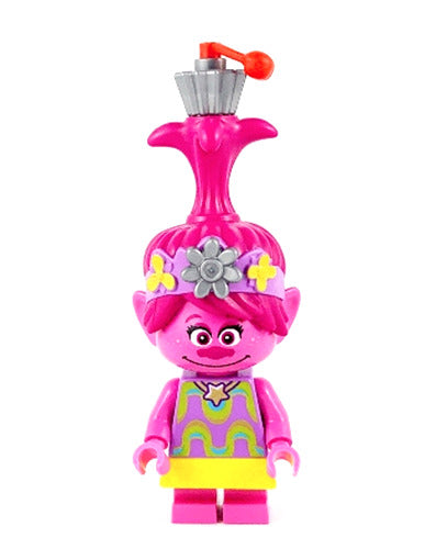 Lego Poppy 41258 Yellow Skirt Flat Silver Cupcake Trolls World Tour Minifigure