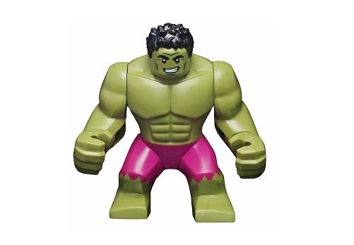 Lego Hulk 76152 Black Hair Magenta Pants Super Heroes Minifigure