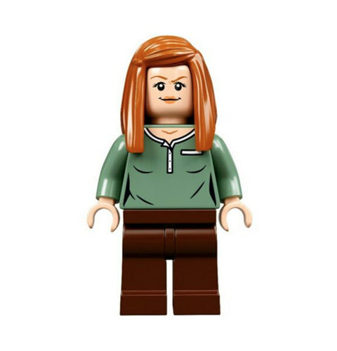 Lego Ginny Weasley 75980 Sand Green Polo Shirt Harry Potter Minifigure