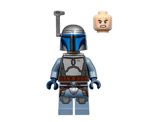 Lego Jango Fett 75191 Angry Episode 2 Star Wars Minifigure