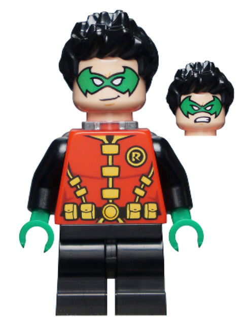 Lego Robin 21222 Neck Bracket Batman II Super Heroes Minifigure
