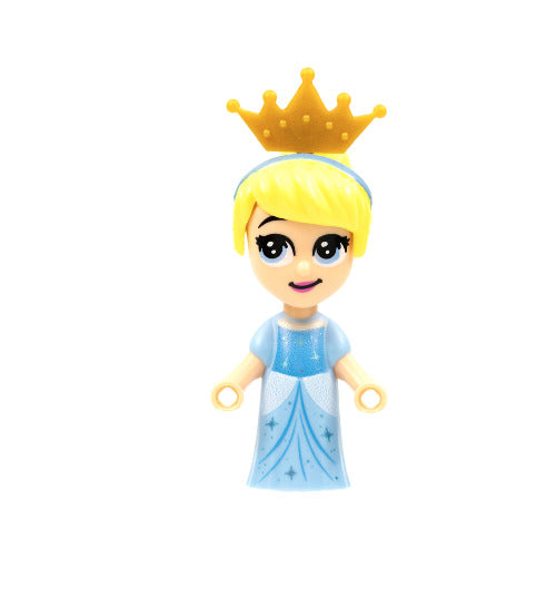 Lego Cinderella 43193 with Crown - Micro Doll Disney Princess Minifigure