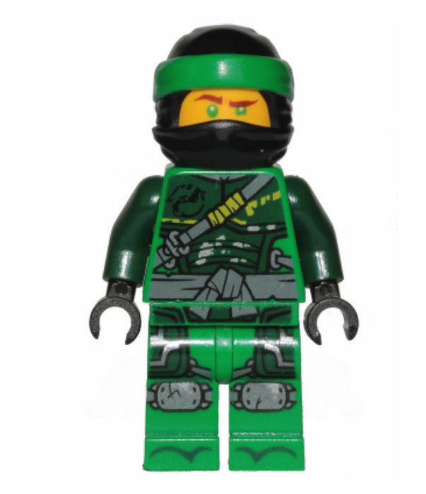Lego Lloyd - Hunted, Green Wrap 891949 Hunted Ninjago Minifigure