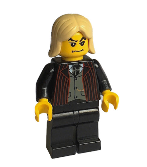 Lego Lucius Malfoy 4720 Black Suit Torso Harry Potter Minifigure