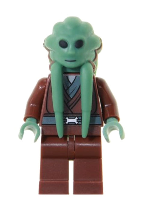 Lego Kit Fisto 7661 8088 Jedi Starfighter Star Wars Minifigure