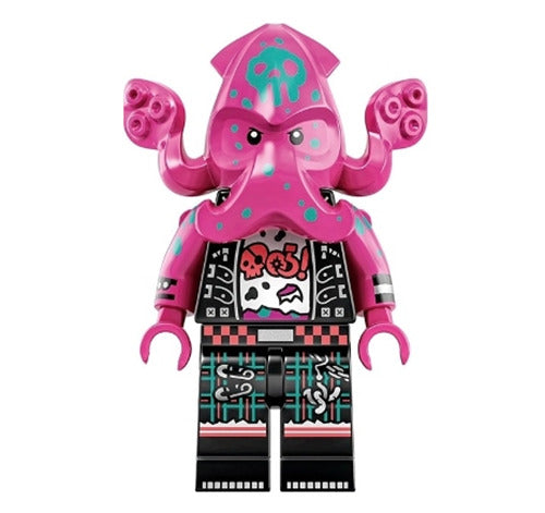 Lego Squid Drummer 43114 Punk Pirate Ship Stage Vidiyo Minifigure