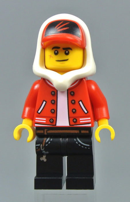 Lego Jack Davids 70423 Red Jacket Hidden Side Minifigure