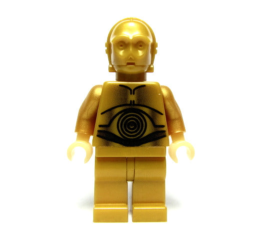 Lego C-3PO 10144 Pearl Light Gold Hands Episode 4/5/6 Star Wars Minifigure