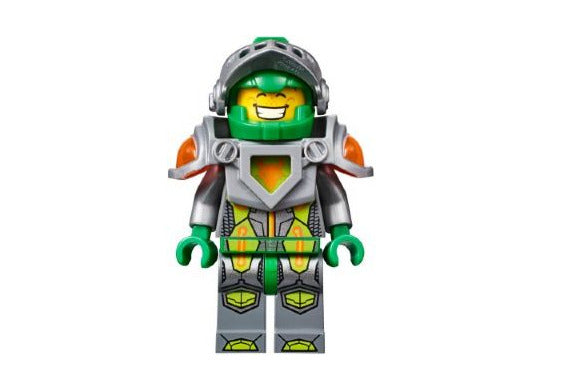 Lego Aaron 70325 Flat Silver Visor Nexo Knights Minifigure