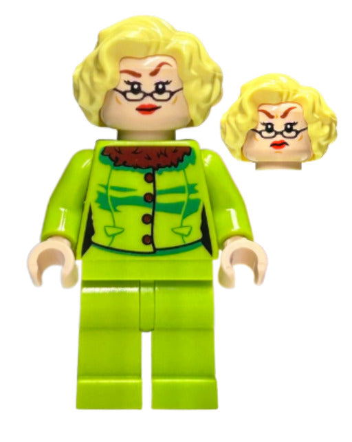 Lego Rita Skeeter b23hp03 Lime Jacket Goblet of Fire Harry Potter Minifigure