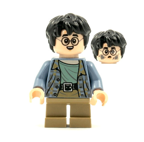 Lego Harry Potter 75978 Sand Blue Jacket Dirty Face Harry Potter Minifigure