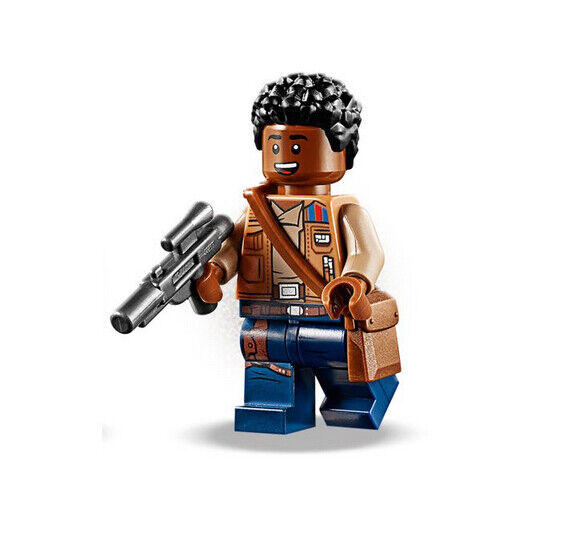 Lego Finn 75272 75257 Medium Nougat Jacket Episode 9 Star Wars Minifigure