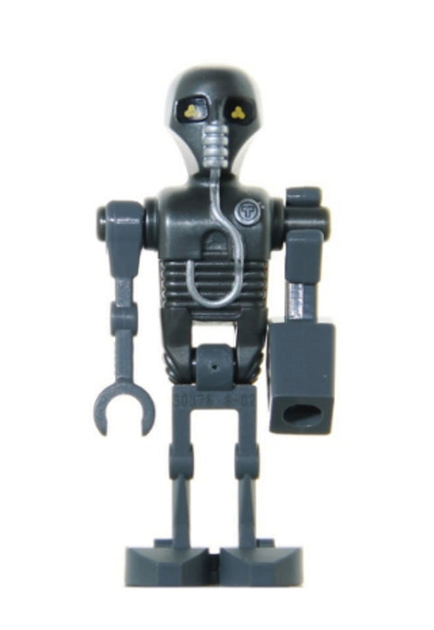 Lego 2-1B Medical Droid 8096 Badge with Letter 'T' Pattern Star Wars Minifigure