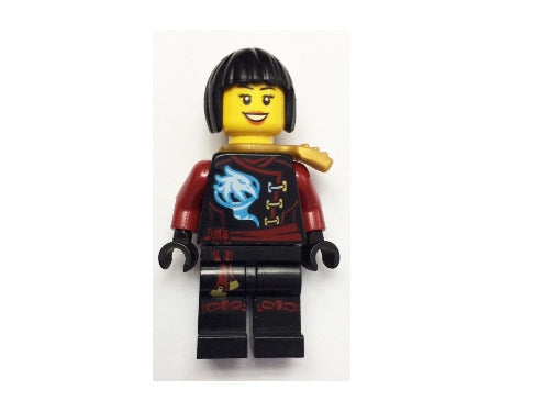 Lego Nya 70592 Black Bob Cut Hair Skybound Ninjago Minifigure